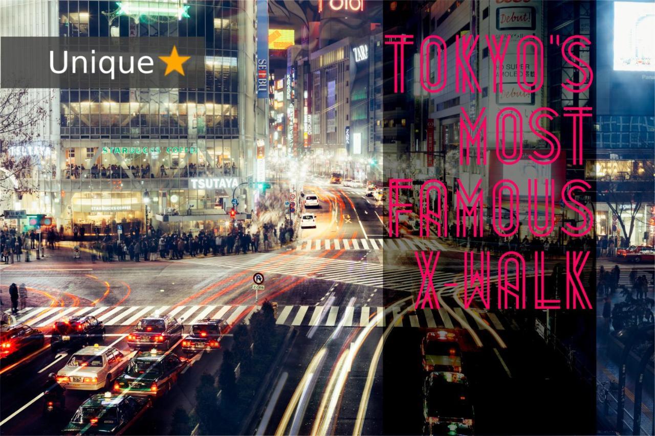 ★tokyo Treasures★ Shibuya Scramble Crossing! +wifi Appartement *